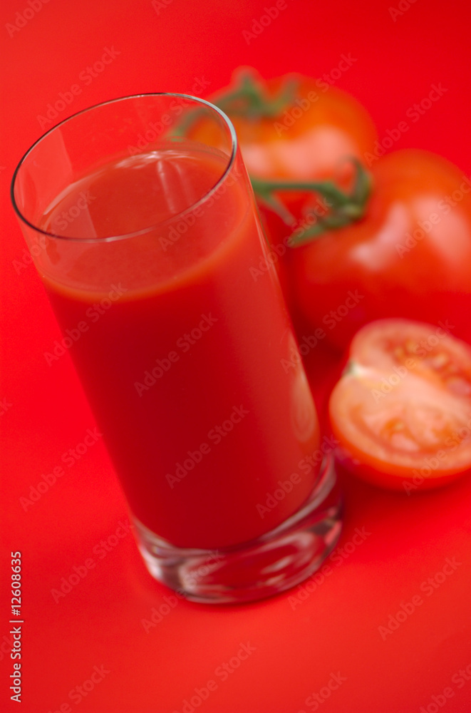 Tomatoes and tomato juice