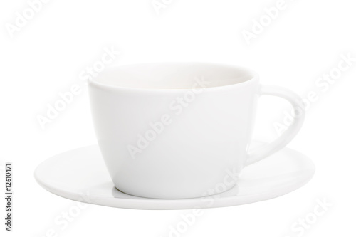 Kaffeetasse mit Unterteller photo