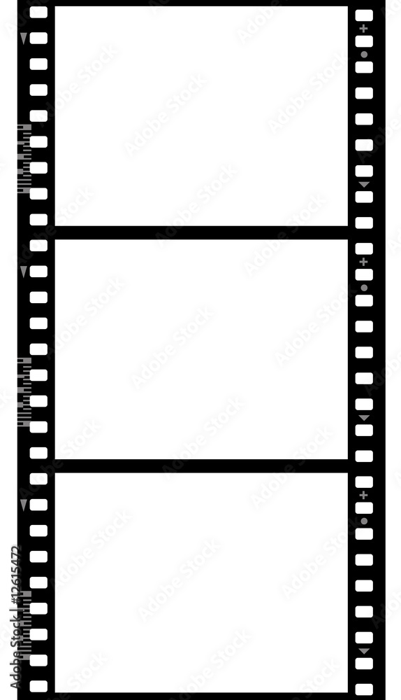 Frames of photographic film ( seamless)