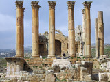 Ruinen des Artemis-Tempel von Jerash, Jordanien, Dekapolis