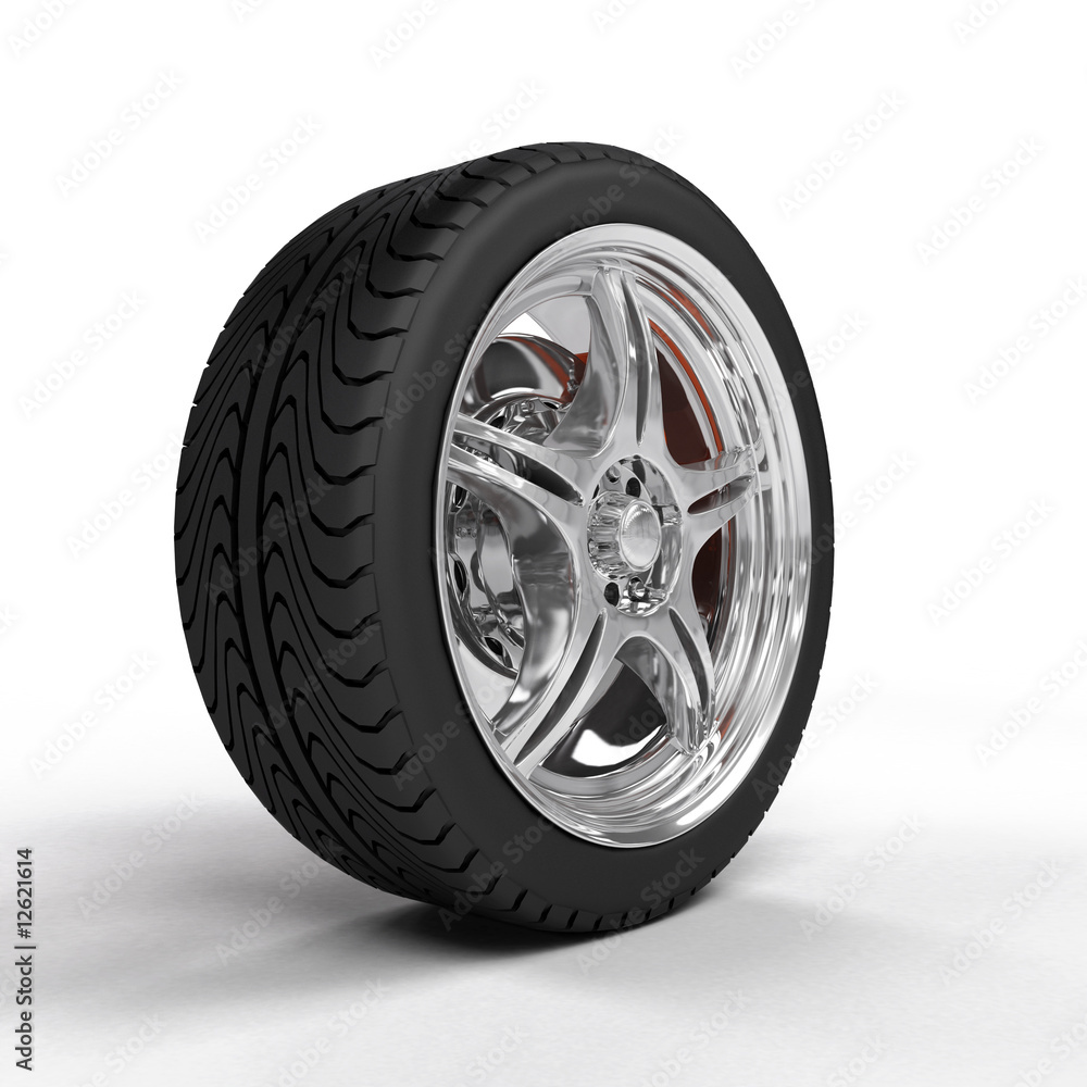 Obraz premium Car wheel