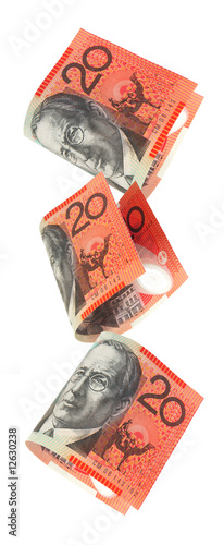 Aussie Money Falling
