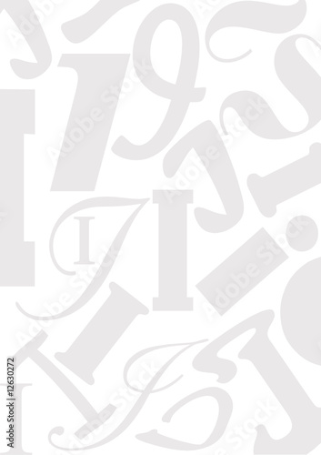 Background with letter I