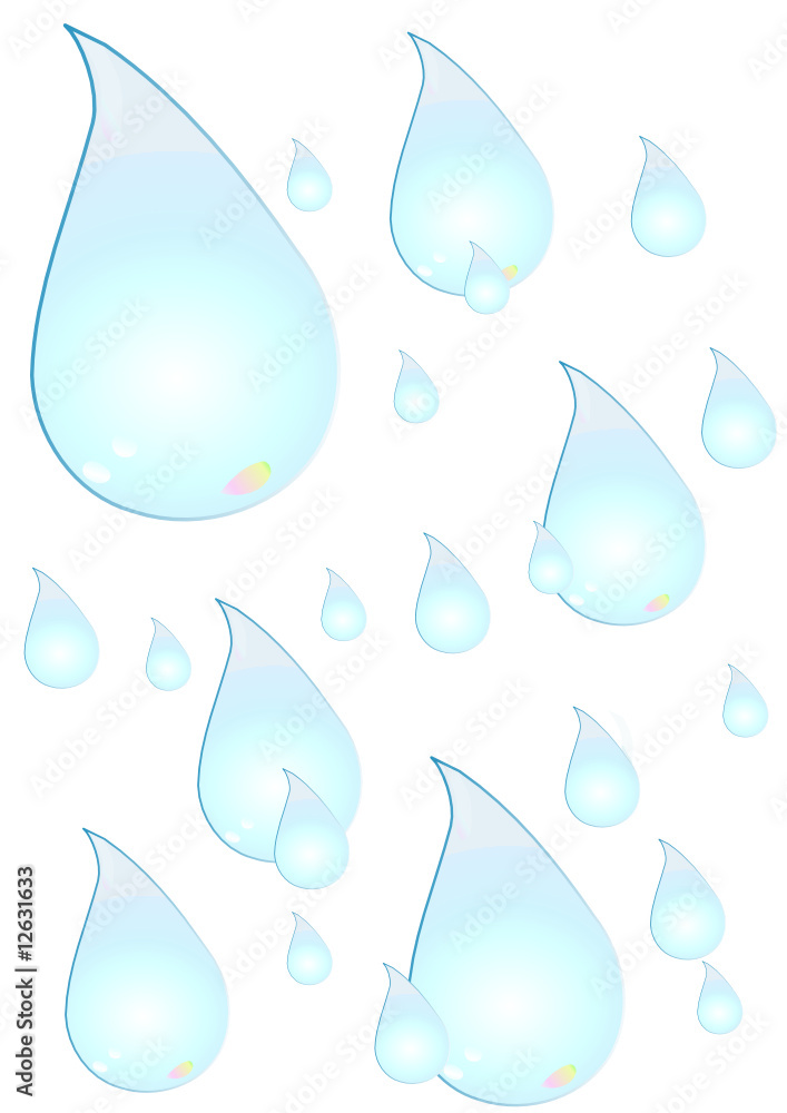 Gouttes de pluie Gouttes de pluie