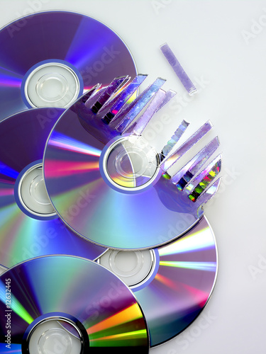 zerstörte DVD