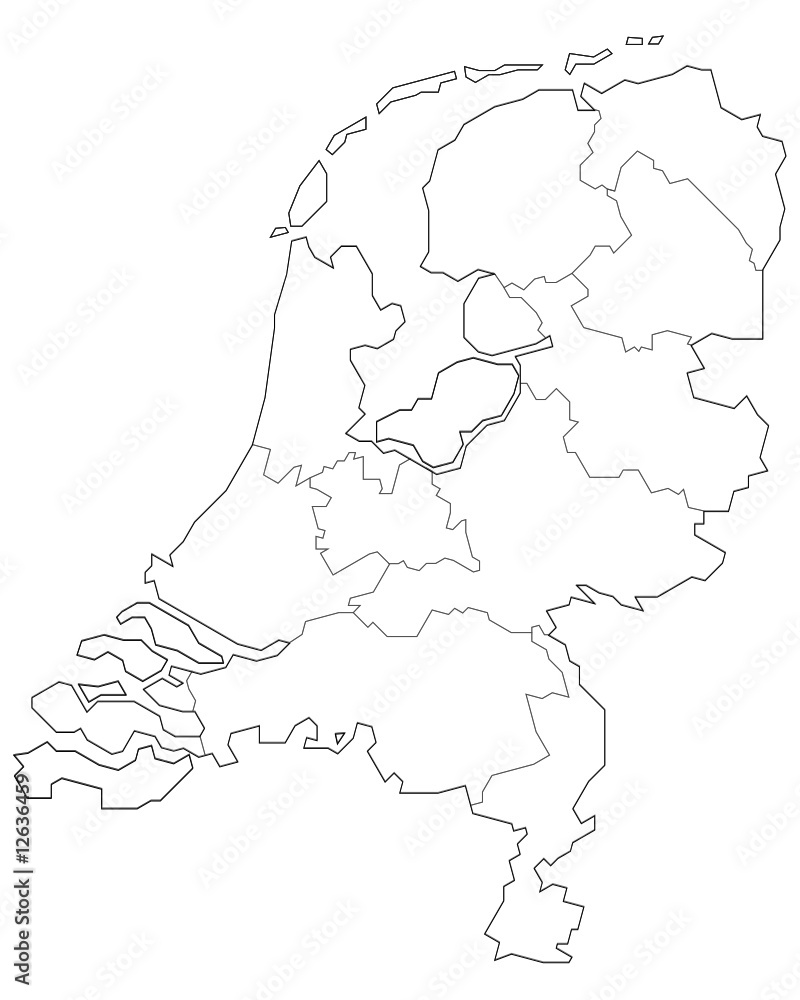 custom made wallpaper toronto digitalKarte der Niederlande