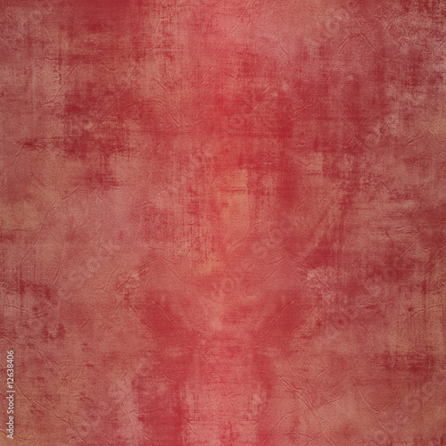 Grunge red steel background with stains