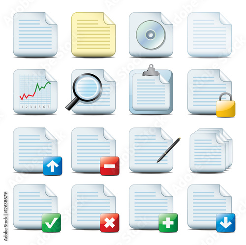 document icons