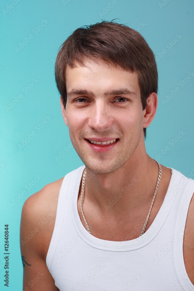 Attractive smiling man Attractive smiling man