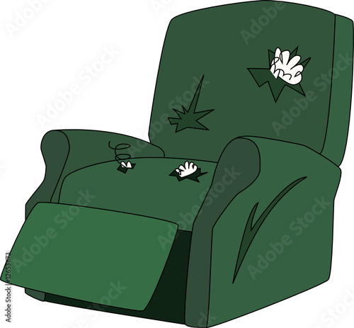 Broken chair