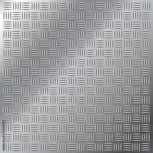 Vector background of shiny metal small cross hatch pattern