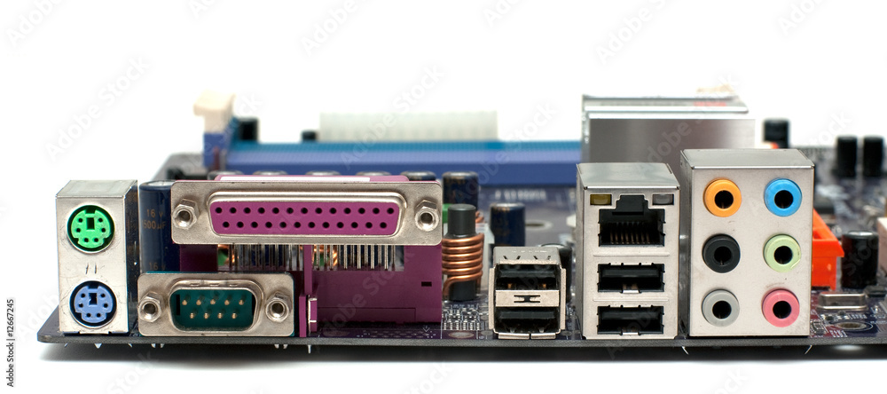 Mainboard back panel Mainboard back panel