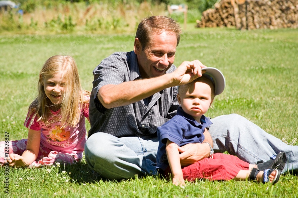Fototapeta premium Familie