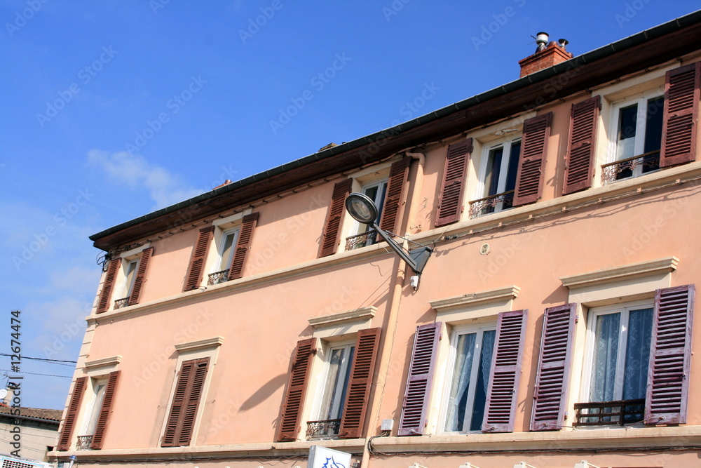 Obraz premium maison de ville
