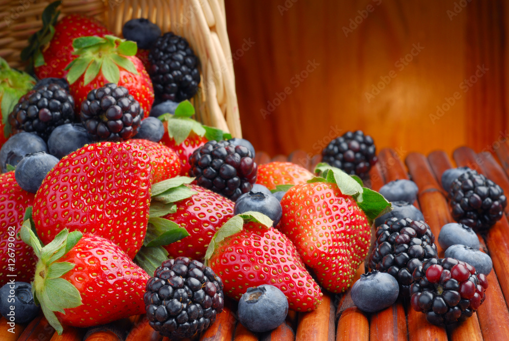 Fototapeta premium Berries