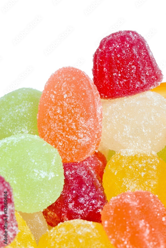 Closeup image of spice gumdrops Closeup image of spice gumdrops