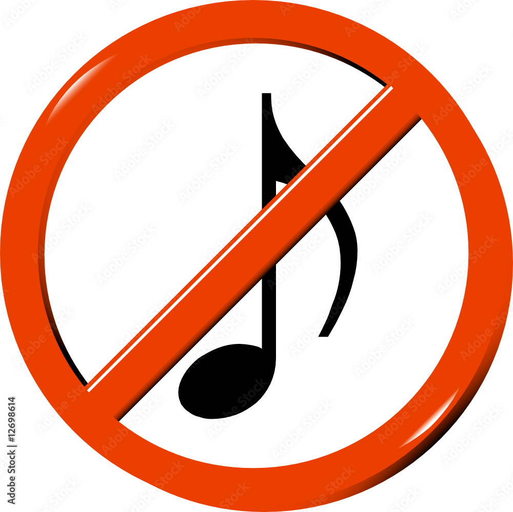 No music