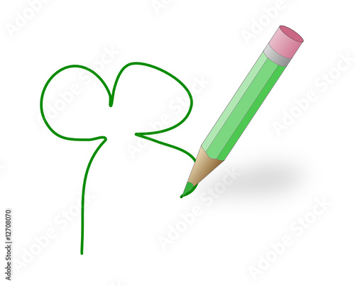 painting a shamrock