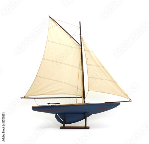 Toy sailboat photo