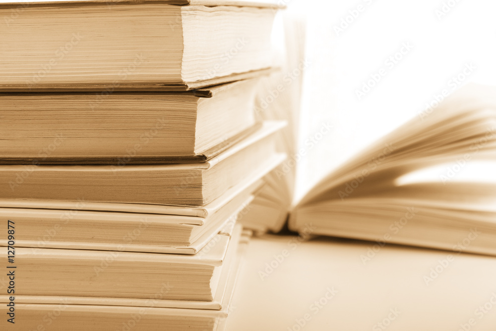stack of books stack of books