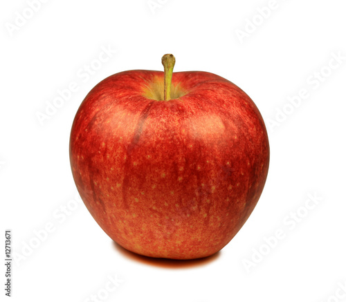 red fresh apple