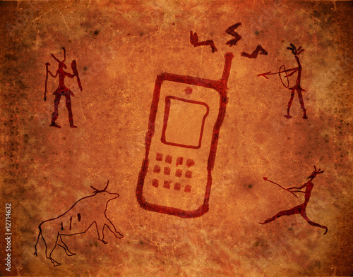 Foto prehistoric paint