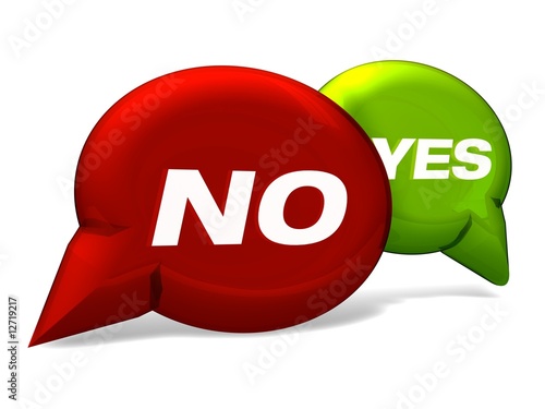 no yes
