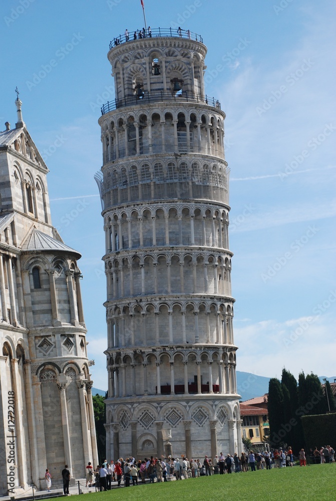 non leaning tower of pisa