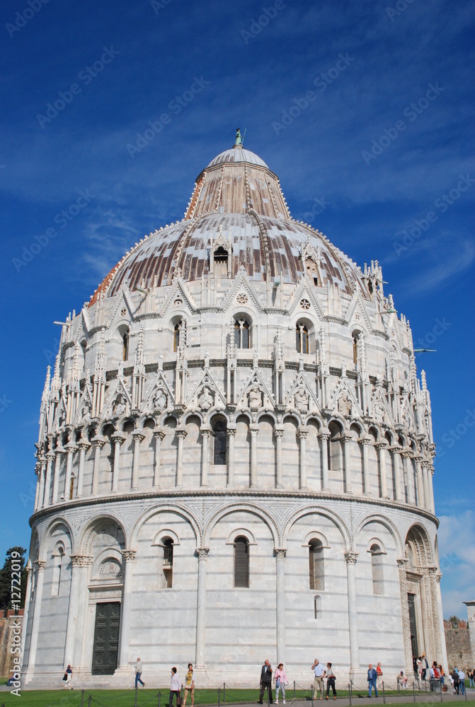 The Bapitistry at Pisa