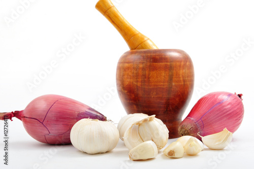 Garlic and onion
