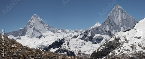 Twin summits panorama