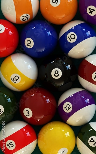 pool balls photo