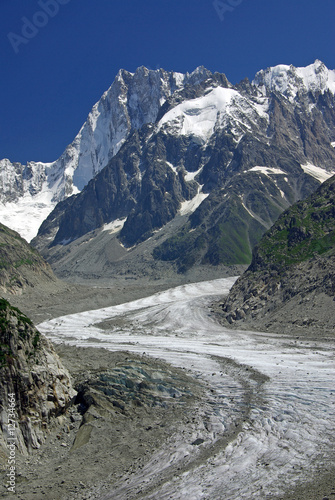 Die Stra  e der Gletscher