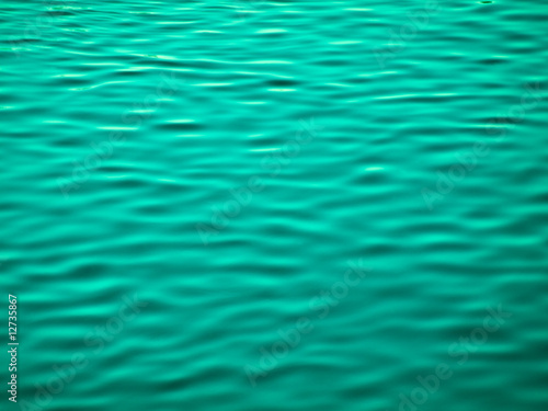 Green water background