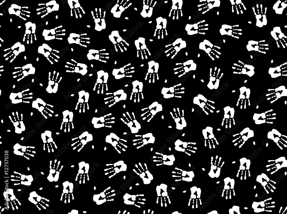 Obraz premium hand prints