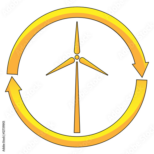 Windrad - Zeichen