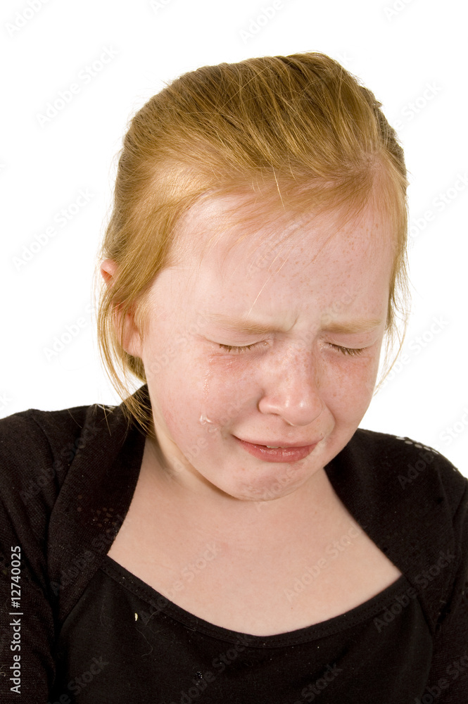 little girl is crying little girl is crying