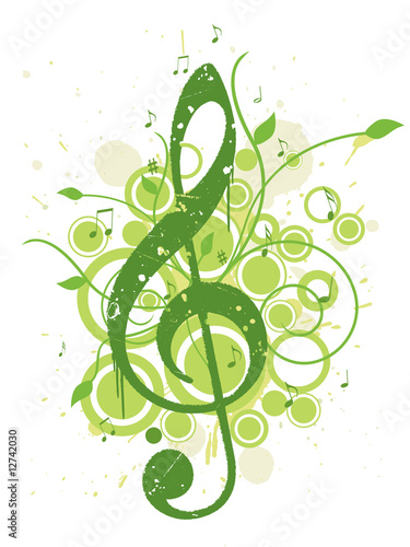 Spring Music Background