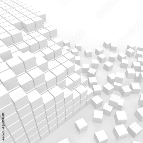 Scattered cubes