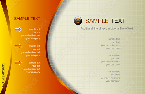 abstract background, web page template, vector
