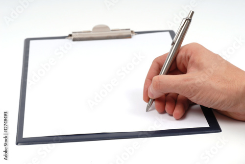 Obraz na płótnie deska z klipsem, clipboard w salonie