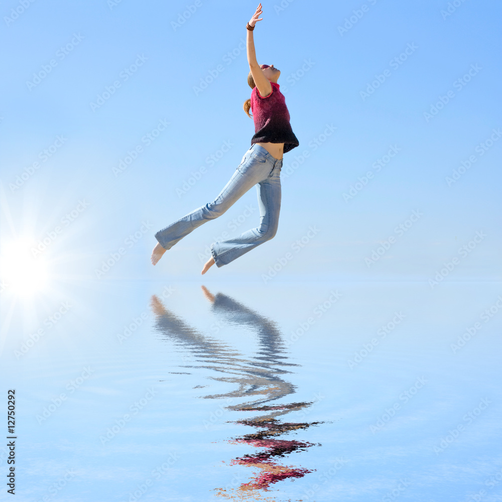 Flying in a dream like air Flying in a dream like air