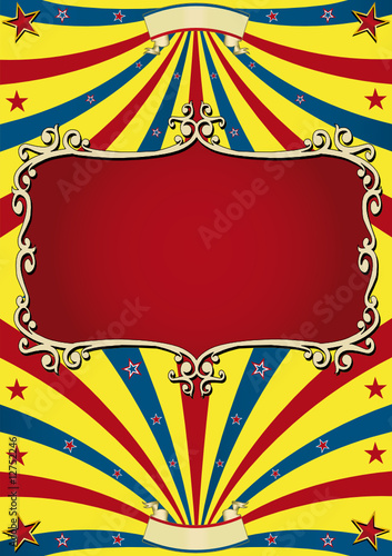 old paper circus