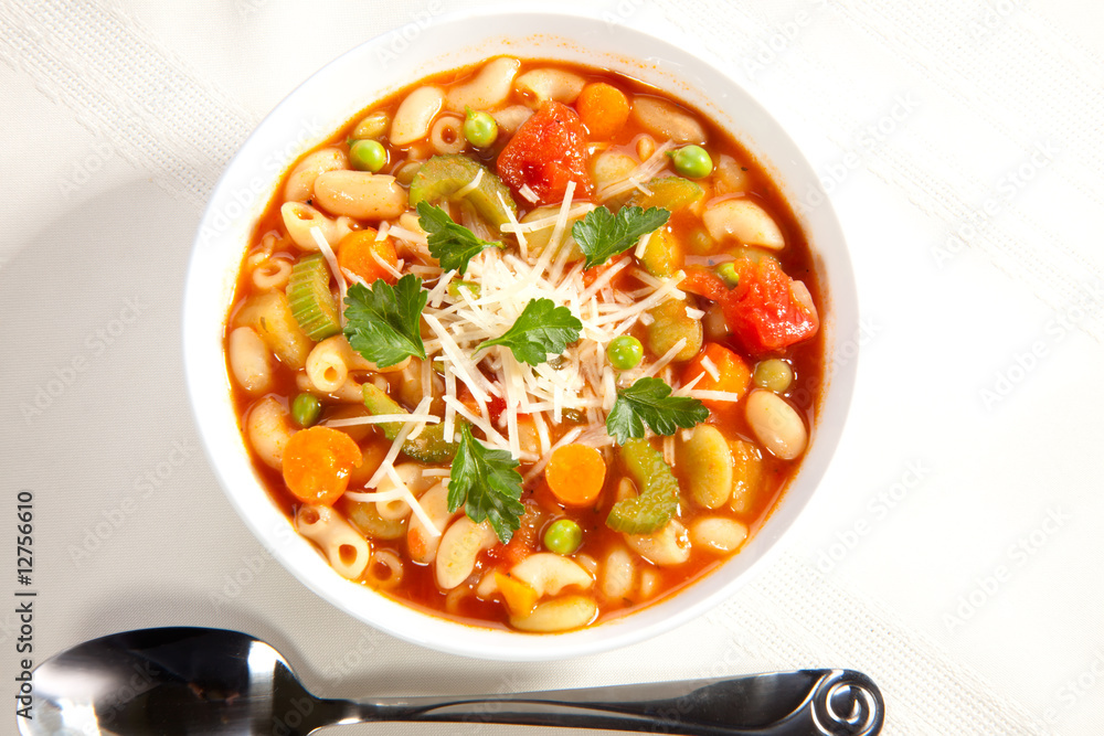 Minestrone soup Minestrone soup