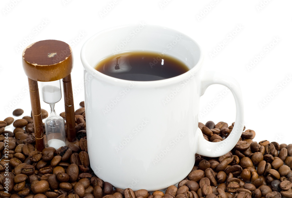 Fototapeta premium Timed Coffee Break