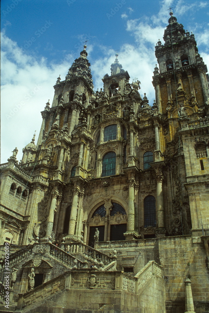 Fototapeta premium Facade sud de la cathédrale