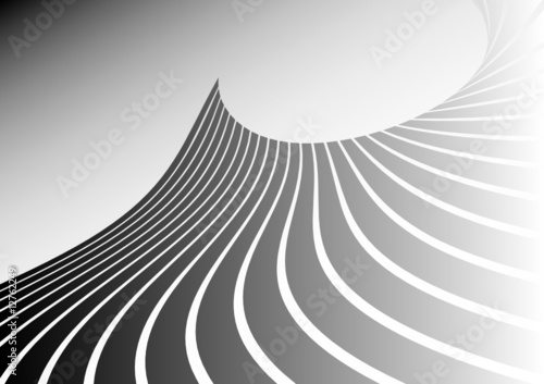 Hills swirled