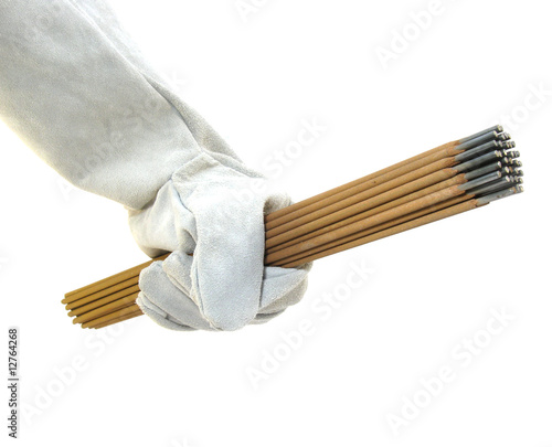 The Hand of the welder.