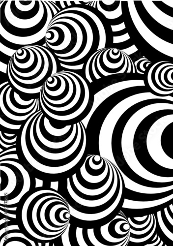 black and white circle vector
