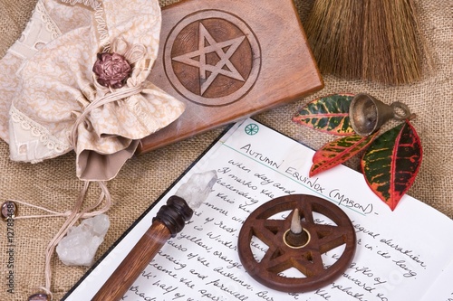 Tableau sur toile Wiccan Ritual - Mabon